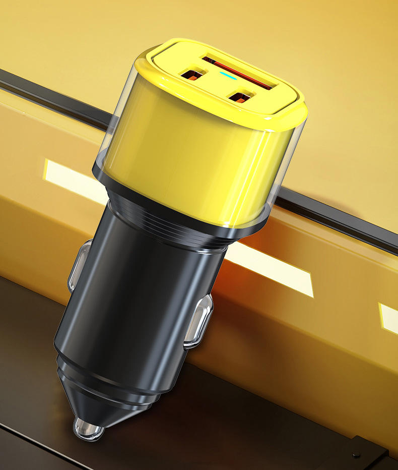 AC QC3.0+PD30W yellow