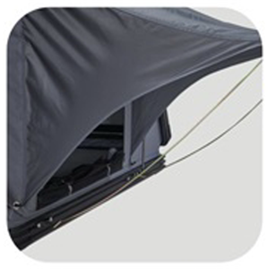 Tente de toit intelligente pour le camping avec 2 tiges de support >3000 mm, bande LED étanche et prise USB, ouverture automatique rapide - Product Image 3