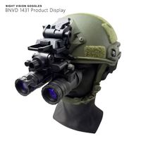 BNVD1431 FOV40 °   Tube intensificateur d'image GEN2+FOM1200+ P43/P45, lunettes de vision nocturne binoculaires Autogate, livraison rapide mondiale