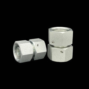 Raccord hydraulique à double extrémité scellé 3C 3D, type H, raccord à compression, droit, filetage interne mobile, union - Product Image 4