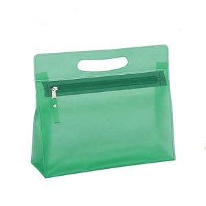 Bolsas de Embalaje de PVC con Cierre para Maquillaje, Bolsas de Plástico para Empacar Ropa con Asa - Product Image 1