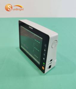 Monitor pasien hewan genggam dokter hewan, Monitor murah 8 inci dengan NIBP/TEMP/PR/SPO2 - Product Image 3