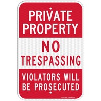 Señales de Seguridad de Aluminio Personalizadas, Señal de Área Privada con Prohibido el Acceso, para Zonas Residenciales, Centros Comerciales y Tráfico