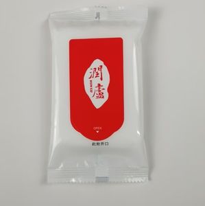 工厂定制环保湿巾5件套小订单酒店餐饮广告展览婚礼清洁湿巾 - Product Image 3
