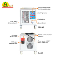 Alimentation CC réglable sur mesure 16 kW 0-40 V / 0-400 A 250 A 320 A pour électrolyse et test de batteries