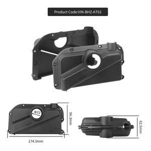 Funda Protectora de Nailon Compuesto Resistente VINmounts para Sonar en Vivo Lowrance ActiveTarget 2, VIN-BHZ-AT02, Logotipo Personalizado - Product Image 2