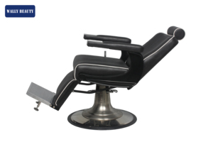 Silla de Barbero Negra, Muebles de Salón Económicos, Equipo de Peluquería <span class=keywords><strong>para</strong></span> Barbería - Product Image 3