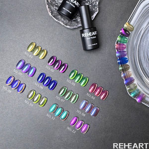 Vernis à ongles UV Cat Eyes, collection <span class=keywords><strong>semi</strong></span>-permanente, vernis gel Cat Eye en gros, couleurs d'hiver luxueuses, effet magnétique innovant - Product Image 3