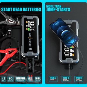 Station d'alimentation <span class=keywords><strong>mobile</strong></span> 24000 mAh, <span class=keywords><strong>booster</strong></span> 12V 4000A, <span class=keywords><strong>chargeur</strong></span> rapide Type-C pour MacBook, tablette, appareil photo, drone, télécommande, créateur - Product Image 4