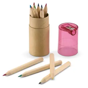 Ensemble de 12 crayons de couleur LAMBUT, merchandising durable - Product Image 1