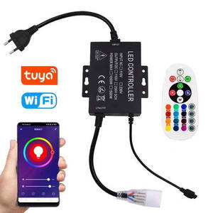 Tuya Wifi <span class=keywords><strong>RGB</strong></span> CCT màu duy nhất dẫn điều khiển 750W 1500W AC110V/220V EU/chúng tôi cắm <span class=keywords><strong>Power</strong></span> <span class=keywords><strong>Supply</strong></span> Adapter cho LED Strip neon ánh sáng - Product Image 1