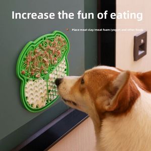 Alfombrillas de silicona ecológicas para lamer para perros, comedero lento, modernas, automáticas, para aliviar la ansiedad, estilo tazón - Product Image 4