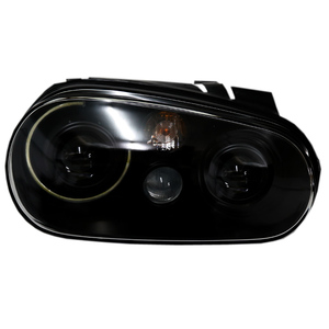 Fari a LED completi personalizzati per Volkswagen <span class=keywords><strong>Golf4</strong></span> 2002-2008 lampade anteriori con obiettivo per proiettore Bi-xeno con DRL - Product Image 2