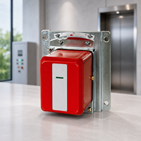 Sensor Sísmico de Terremotos VIB LINE V-756RC-F Confiable, Detector de Ondas P y S con Reinicio Automático para Seguridad Industrial en Ascensores
