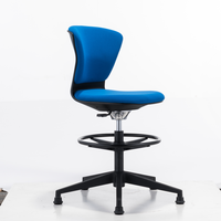 Chaise de bar moderne à pieds hauts, tabouret haut pour bureau