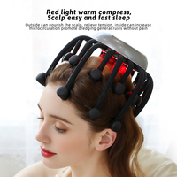 2025 Meilleure vente Silicone poulpe multifonctionnel masseur de tête électrique meilleurs produits pour le massage de la tête