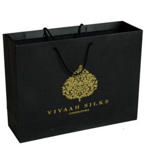 โรงงานพิมพ์โลโก้ที่กำหนดเองการตลาดโดยตรงถุงกระดาษคราฟท์สีดำสำหรับเครื่องประดับ - Product Image 6