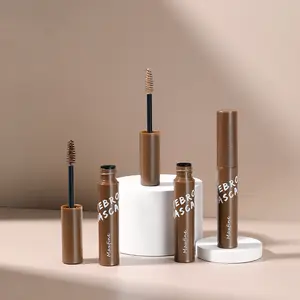 Waterdichte Vloeibare Verven Wenkbrauwcrème Make-Up Blijvende Matte Kleurstof Wenkbrauw Tattoo Tint Wenkbrauw Enhacer Gel Bruine Mascara