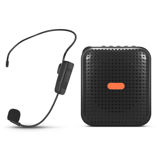 XTUGA E377 Pro Wireless Portable Speaker with Headphone Tour Guide Teaching Voice Amplifier Mini Amplifier 1500mAh Battery