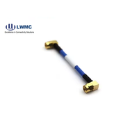 Conjunto de cable tipo SMA de latón completo de alto rendimiento SMA R/A macho a SMA R/A macho soldadura para cable. 141