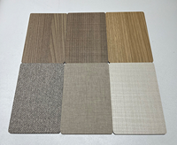 Panneau de meubles moderne, écologique, ignifuge E2, résistant à l'humidité, de première qualité, MDF HPL, surface haute brillance, supermarché