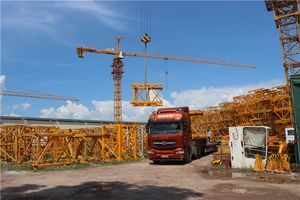 Grúa Torre Plana de 8 Toneladas Nueva de Fábrica DAHAN con Altura de Elevación de 200m y Vano de 65m, Alta Eficiencia y Estructura Compacta - Product Image 4