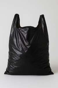 10% Разлагаемый черный пластиковый жилет мешки для мусора 40x60 см 25 мкм экологически чистые мусорные мешки - Product Image 3