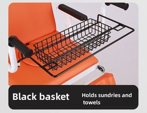 2024 baru kedatangan tahan air Commode kursi roda Bedpan pasien Transfer Bed esensial kamar mandi keselamatan peralatan rehabilitasi - Product Image 5