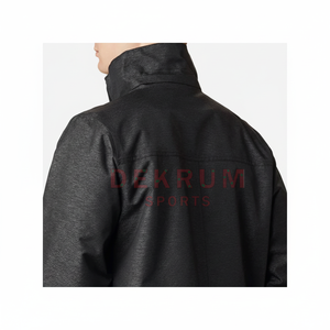 แจ็กเก็ตมีฮู้ดแฟชั่นสำหรับผู้ชาย, แจ็คเก็ตน้ำหนักเบาระบายอากาศเปลือกแข็งกันลมกันฝนกันน้ำทำจากไนลอนโพลีเอสเตอร์ - Product Image 1