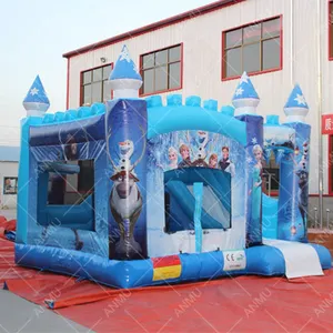 ANMU INFLATABLES toys AM-N042 party rental bounce house jumping castle inflatable bouncer combo for sale