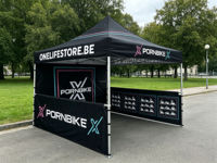 Tentes pliantes personnalisées 2x2m 3x3m 4x4m 5x5m 6x6m, imperméables, pour salons professionnels, expositions, événements en plein air
