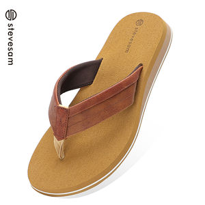 Фабричные модные летние женские шлепанцы Нескользящие пляжные сандалии с мягкими мюлями стильные тапочки стринги обувь - Product Image 1