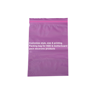 LDPE antistatique ESD PE <span class=keywords><strong>sac</strong></span> rose personnalisé PCB électrique <span class=keywords><strong>sac</strong></span> <span class=keywords><strong>de</strong></span> protection statique sous vide <span class=keywords><strong>sac</strong></span> à fermeture éclair <span class=keywords><strong>sac</strong></span> d'emballage d'humidité en papier d'aluminium - Product Image 3