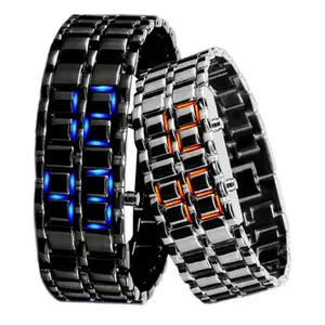 European and American Unique Creative Lava Led Trendy Men's Watch Men's Bracelet Couple Retro Men's Watch