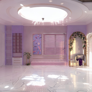 Dreamy Sweet-Cool Girl Style kosmetik Display Factory One-Stop Service untuk toko Makeup bermerek - Product Image 5