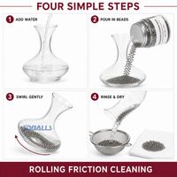 SDBALLS Empaque Personalizado al por Mayor, Bolas Pulidas sin Aceite, 3.175mm 3.5mm 4mm, Bolas de Limpieza de Acero Inoxidable AISI 304