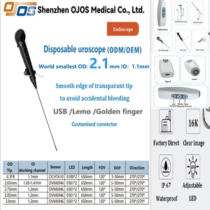 Ureteroscópio Flexível Descartável para Contato Telefônico, Ureteroscópio Digital Flexível USB para Uso Único - Product Image 5