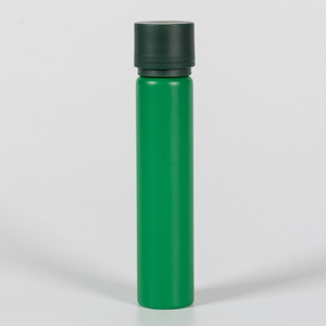 Tube en verre borosilicate givré vert premium de 115 mm, flacons en verre vides avec fermetures CR à l'épreuve des enfants, parfait pour les cônes <span class=keywords><strong>King</strong></span> <span class=keywords><strong>Size</strong></span> - Product Image 1