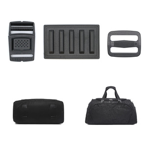 Base de Plástico para Equipaje J037 J038, Resistente a Arañazos y Golpes, Accesorio para Bolsas, Negro, 50x50mm, 59x41mm, 64x39.5mm - Product Image 2