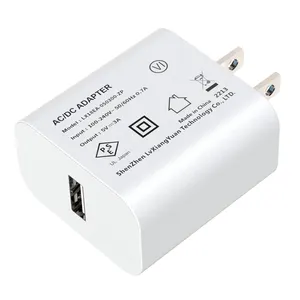 Caricabatterie 5v / 3a usb -a 15w parete 5v 3a usb adattatore caricabatterie con spina JP per lampada a led tablet android