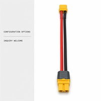 Connecteurs de charge réglables électriques à courant élevé pour modèles d'avions, mâles et femelles fixes Xt60e-f et Xt60e-m