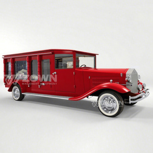 ไฟหน้าสีทองแบบคลาสสิกย้อนยุครถศพไฟฟ้า - Product Image 5