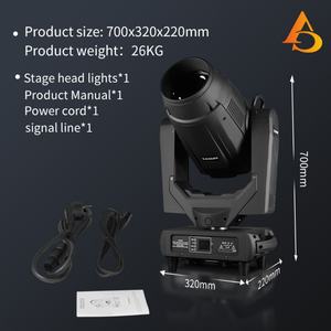 Luz Móvil AICPOSE Concert Church de 550W CMY para Teatro, Eventos y Escenarios - Product Image 4