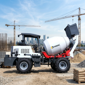 Bétonnière autochargeante de haute qualité 1,2 m avec pompe, productivité 2 m³/h, modèles HMC100/HMC50/HMC30 - Product Image 3