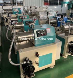 DZJX Petit Moulin à perles à grande vitesse de laboratoire de poudre nano pour peinture Fsp Moulin à sable horizontal Moulin à perles de laboratoire C Type eramique 12 5 10 L - Product Image 4