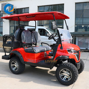 Carrito de Golf Eléctrico Todoterreno de 4 Plazas con Carrocería Personalizada, Color de Asiento Personalizado, Buggy Elevado - Product Image 5