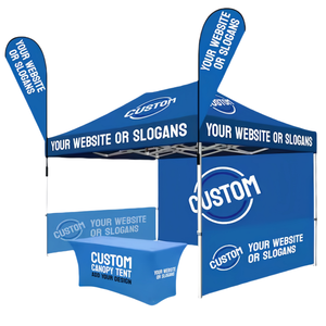 Chất lượng cao tùy chỉnh in không thấm nước bảng vải bãi biển cờ triển lãm thương mại Tán lều để sử dụng trong nhà - Product Image 4