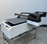Impresora de pegatinas de cristal Fácil operación A1 Plotters Impresora Digital Uv Impresora plana 6090 Barniz Impresora Uv Cama plana