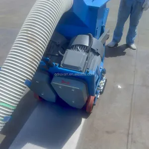 Portable type concrete floor shot blasting machine for surface cleaning