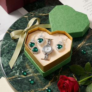 Scatola Regalo Personalizzata all'Ingrosso a Forma di Cuore con Gemme Multicolore per Orologi e Gioielli, Regali per Fidanzate, Regali per le Feste, Regali di San Valentino - Product Image 5